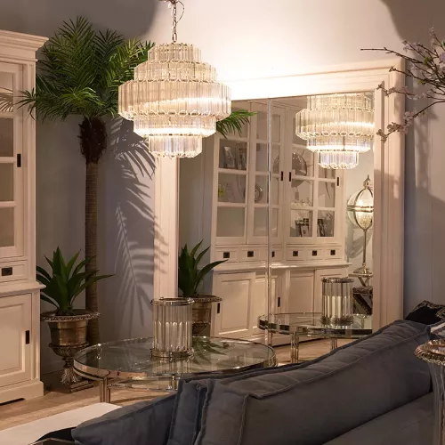 Payaa Ceiling Lamp Castelli Small 62x62x83cm Clear Glass (113850)