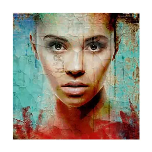 Hommage aan de Nederlandse kunst 2 80x80x2cm