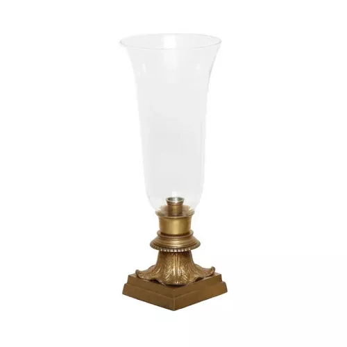 Windlicht Hurricane Kayla 18x18x44cm goud