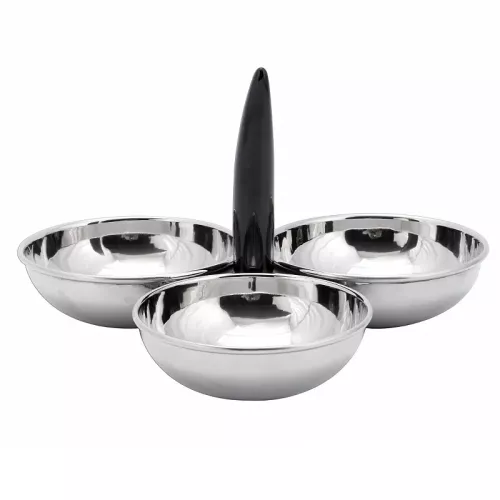 Nootjesschaal 27x27x17cm Met Hars Handvat