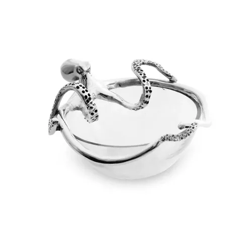 Octopus Glazen Schaal 17x16x11cm