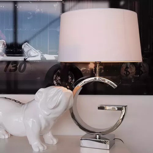 Payaa Tafellamp 18x18x56cm Incl. witte kap (111045)