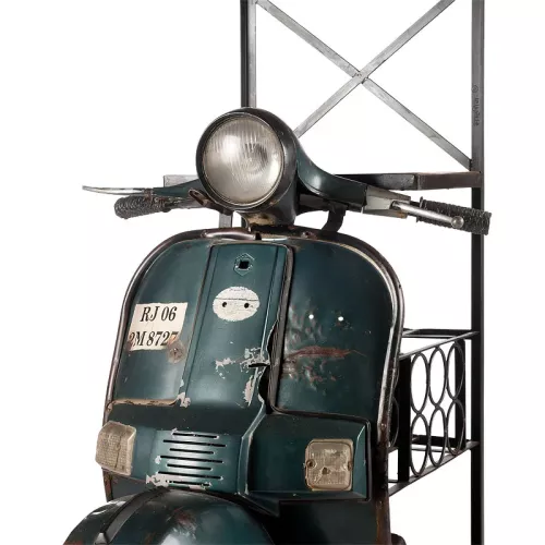 Payaa Wijnrek 70x105x185cm Scooter vintage retro (109122)