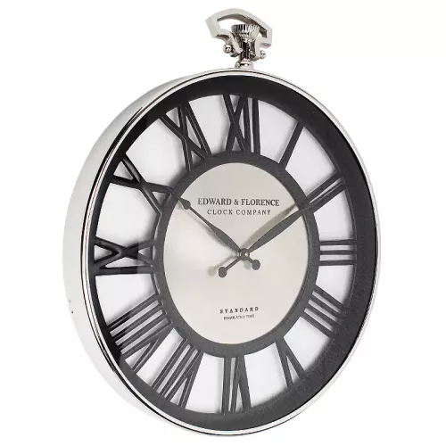 Wandklok Zenda 51x5x61cm Groot