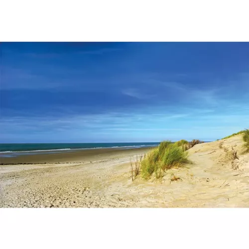 Leeg strand bij Ameland 180x120x2cm