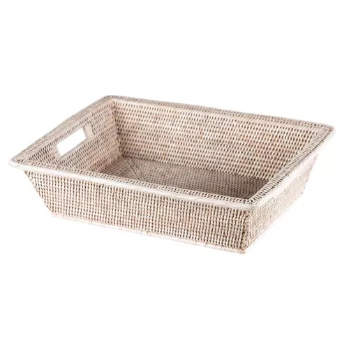 Payaa Rotan handdoekblad 48x35x12m crème (115186)