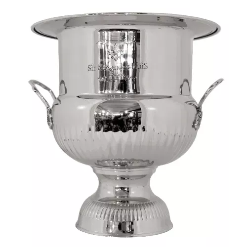 Wijnkoeler 35x35x37cm zilver